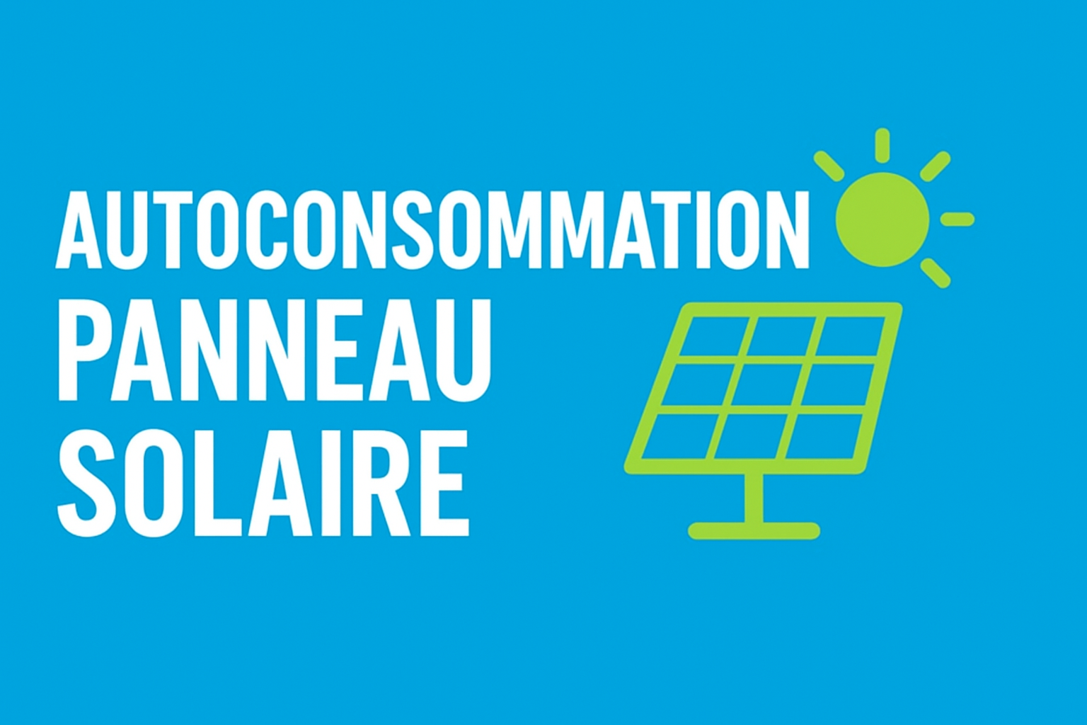 L'autoconsommation avec AE-T Energy